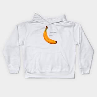 Anatomy of a Banana Kids Hoodie